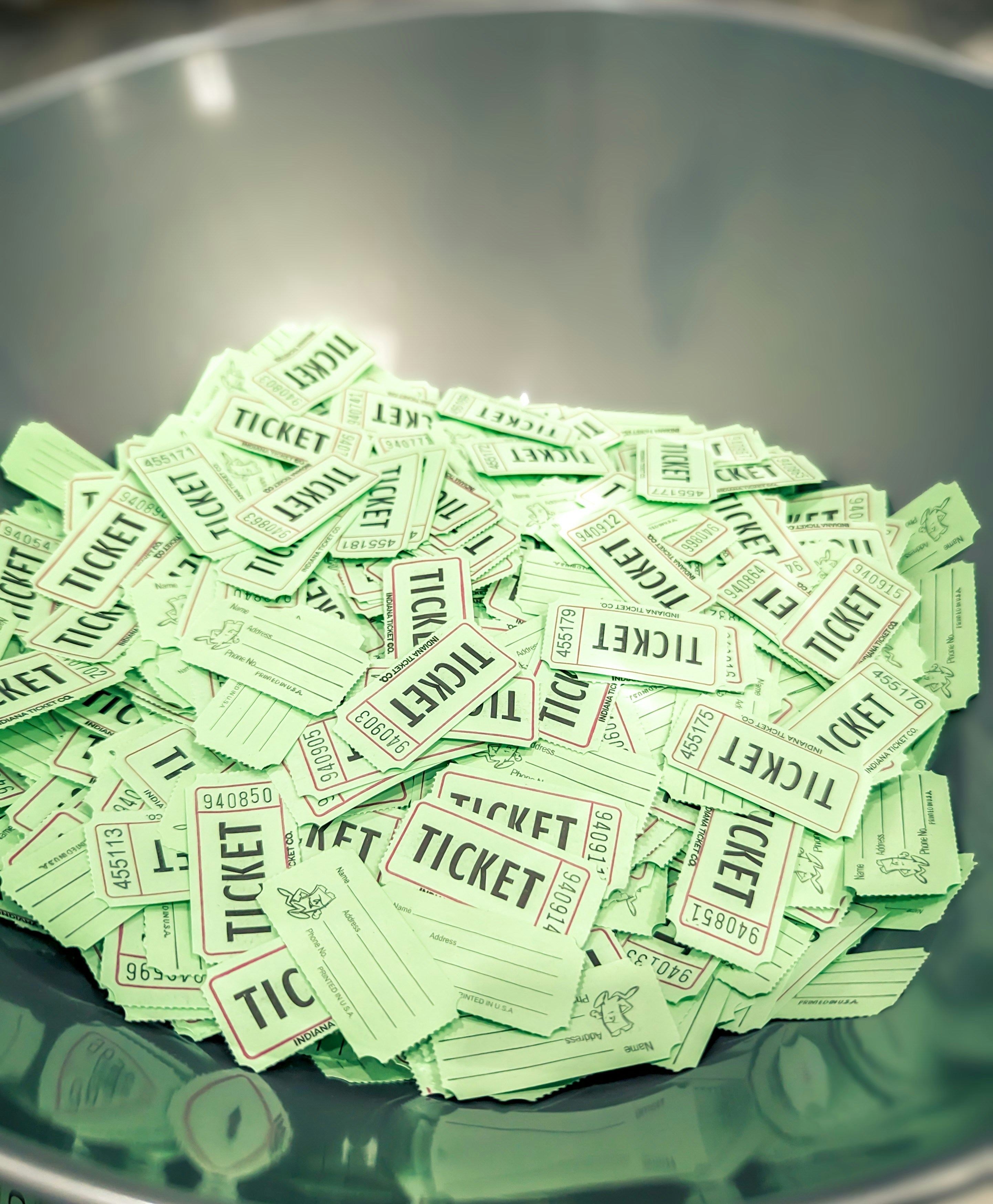 Lottery ticket purchase